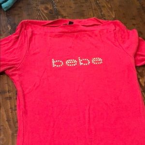 Bebe shirt large